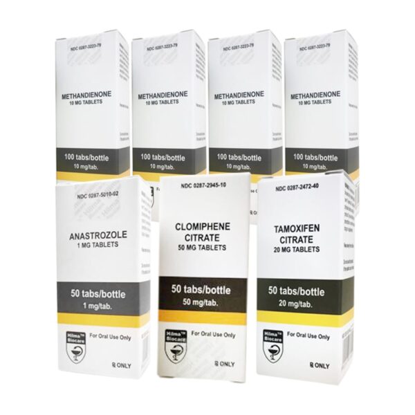 مجموعة كبيرة (عن طريق الفم) من دواء هيلما ديانابول + علاج ما بعد الدورة (8 أسابيع)