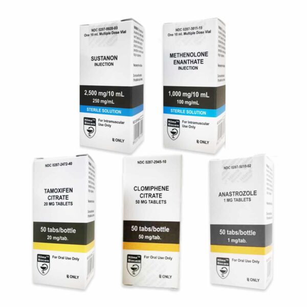 PACK MUSCLE SEC LEVENT I (حقن) HILMA SUSTANON + PRIMOBOLAN + PCT (8 أسابيع)