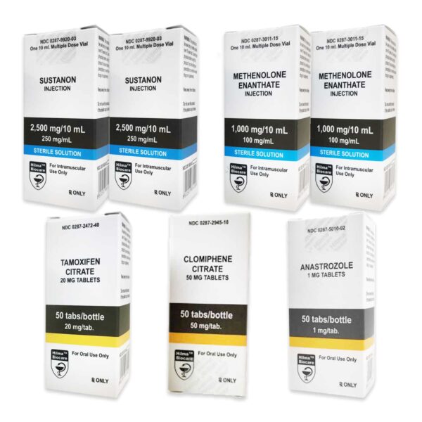 حزمة العضلات SEC المستوى الثاني (حقن) هيلما سوستانون + بريموبولان + علاج ما بعد الدورة (8 أسابيع)