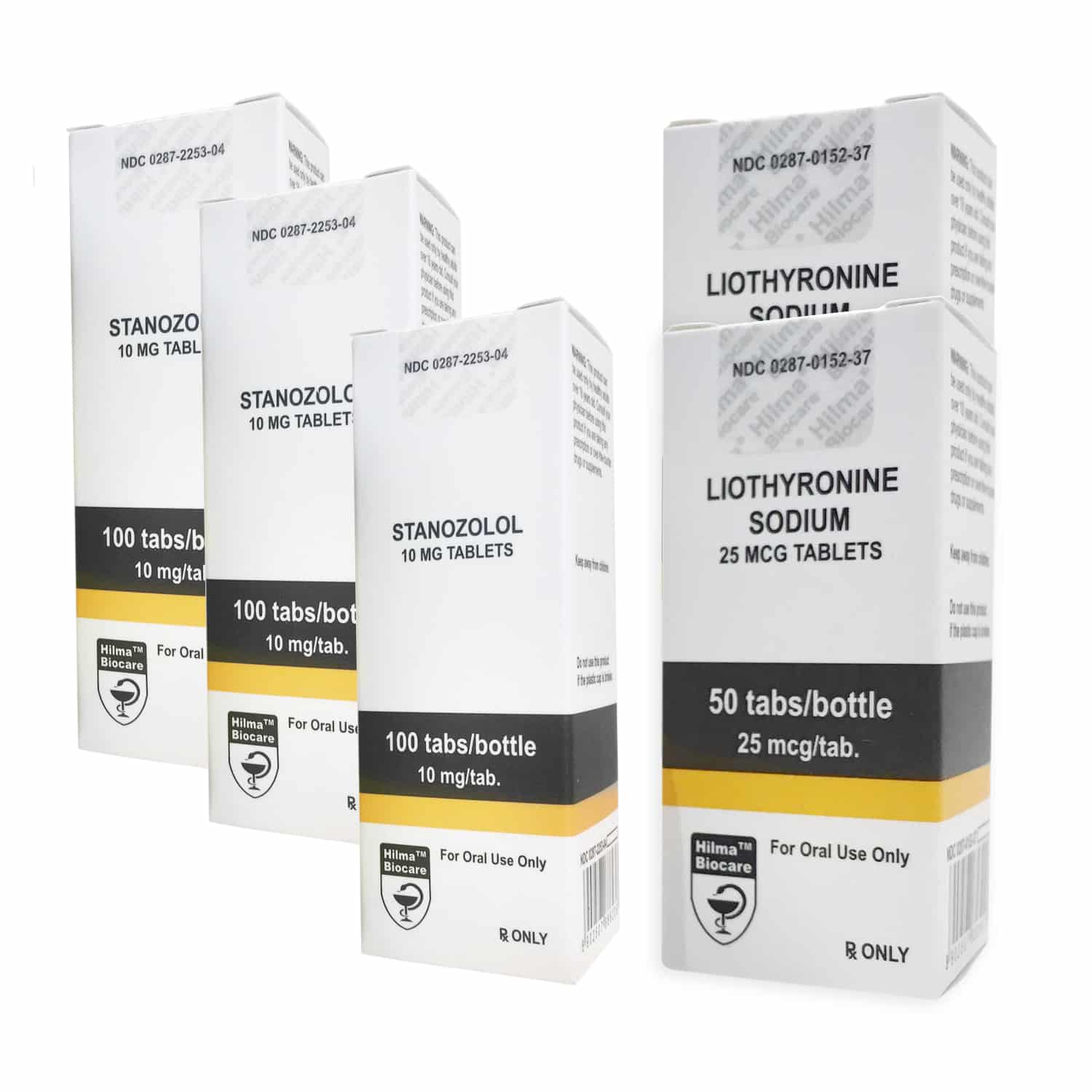 هيلما ستانوزولول + تي 3 سيتوميل عبوة جافة من الستيرويدات الفموية (8 أسابيع)
