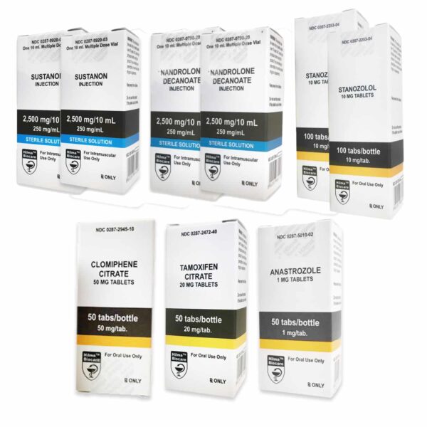 مجموعة باك ماس ليفل 2 حقن سوستانون ديكا ستان علاج ما بعد الدورة 8 أسابيع هيلما