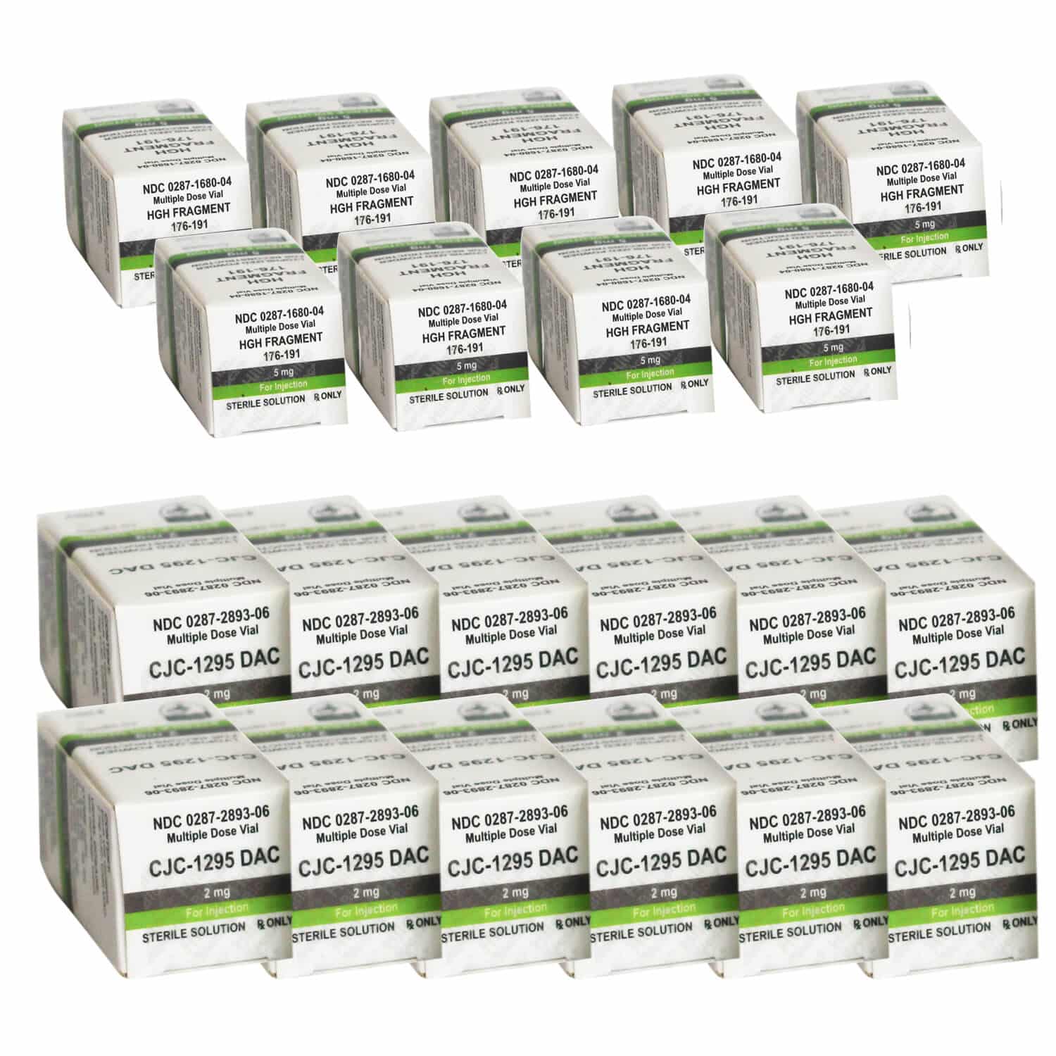مجموعة ببتيدات HGH Frag المتقدمة لفقدان الوزن CJC 1295 DAC (12 أسبوعًا) من هيلما