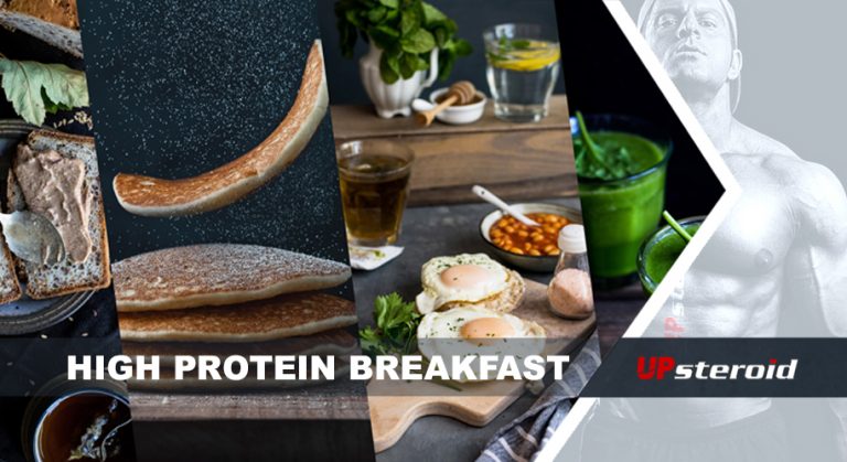 لاعب كمال أجسام على الإفطار