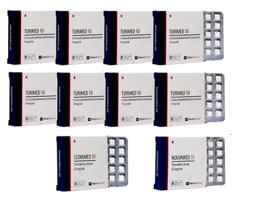 عبوة واحدة من دواء تورينابول الفموي لزيادة الكتلة العضلية الخالية من الدهون، علاج ما بعد الدورة لمدة 8 أسابيع، من إنتاج شركة ديوس ميديكال، 463×348