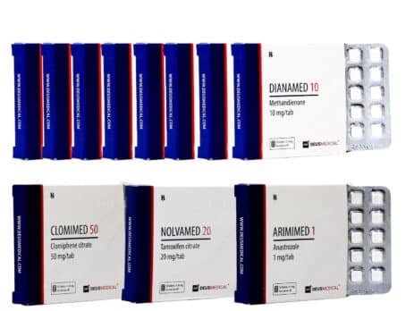 ٣ عبوات متقدمة لزيادة الكتلة العضلية، ديانابول، علاج ما بعد الدورة لمدة ٨ أسابيع، ديوس ميديكال ٤٦٣×٣٤٨