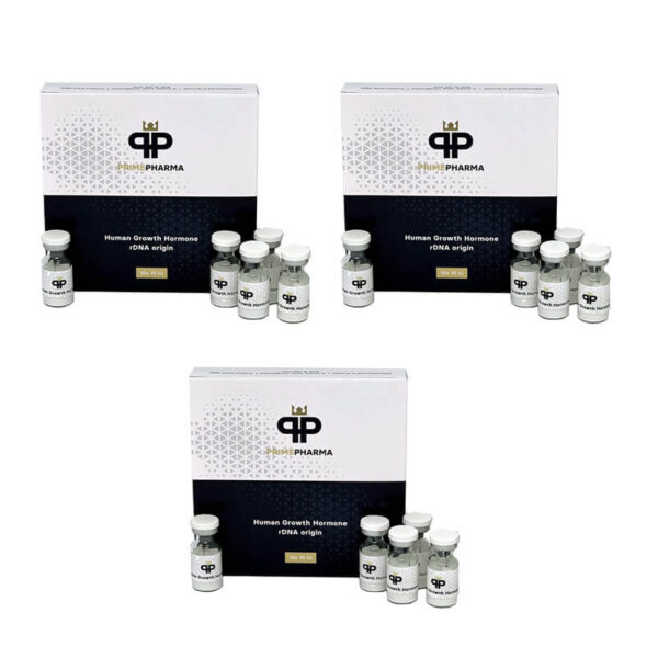 مجموعة هرمون النمو المضاد للشيخوخة، تكفي لمدة 12 أسبوعًا، من برايم فارما