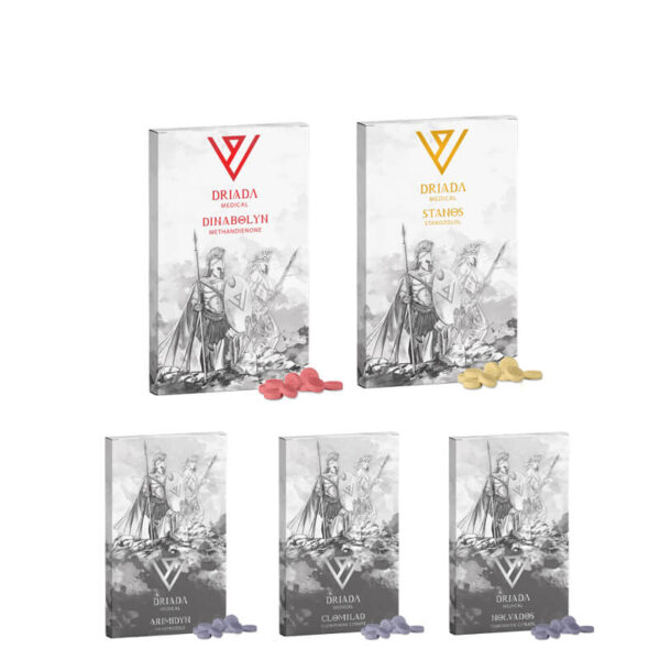 بناء كتلة عضلية صافية لمدة 4 أسابيع باستخدام ديانابول ووينسترول من دريادا ميديكال