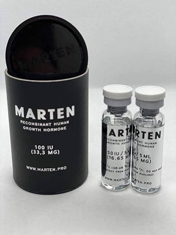 هرمون النمو مارتن 100 وحدة دولية صغيرة