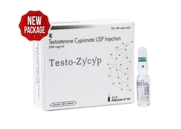 TESTO ZYCYP التستوستيرون سيبيونات إنج. 250 ملغ 1×10 1