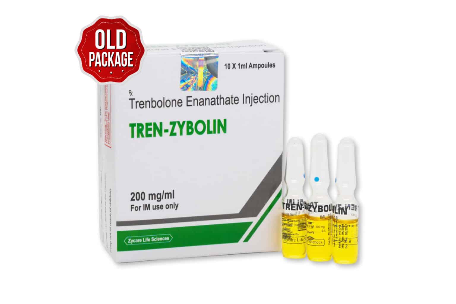 TREN ZYBOLIN Trenbolone Enanthate 200mg 1×10 1