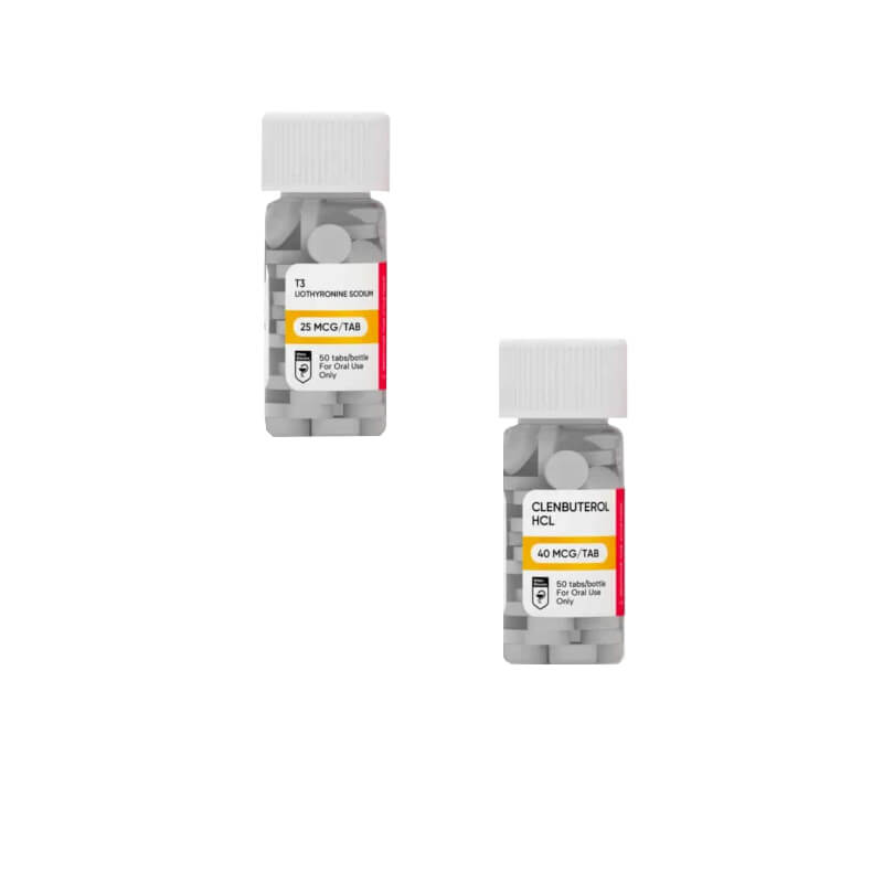 مجموعة هيلما لإنقاص الوزن للنساء: كلينبوتيرول + T3 (8 أسابيع)