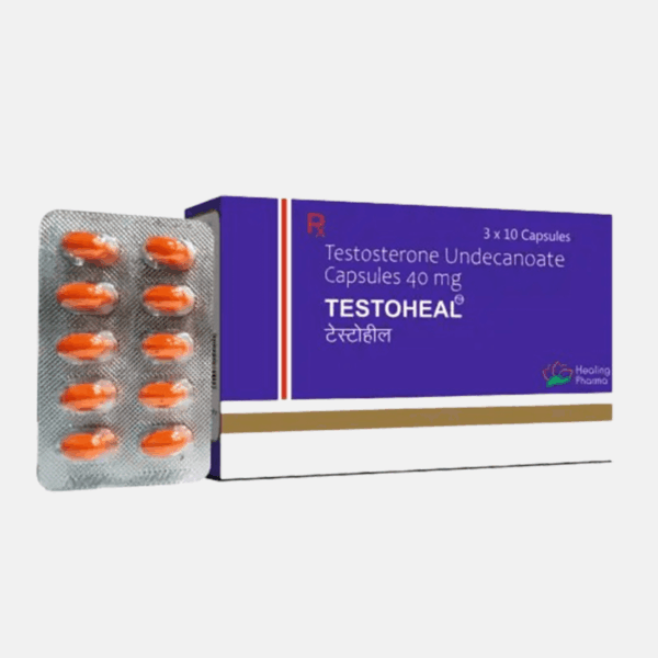 Testoheal 40 mg (كبسولات التستوستيرون Undecanoate) Driada Medical