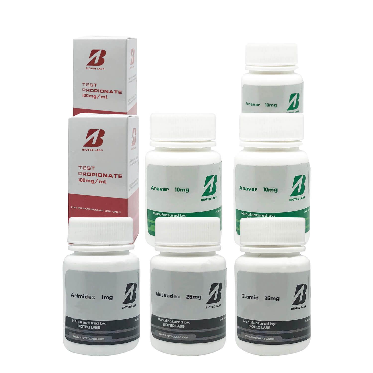 مجموعة اختبار القوة أنافار P لمدة 6 أسابيع من Bioteq