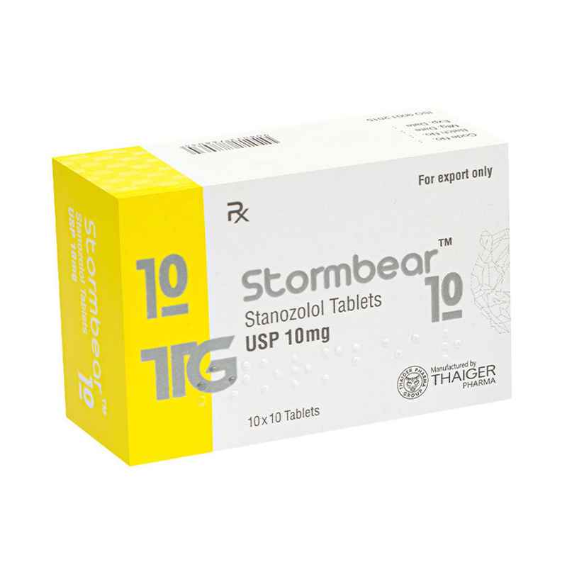 Stormbear 10 MG (ستانوزولول) 100 قرص THAIGER PHARMA