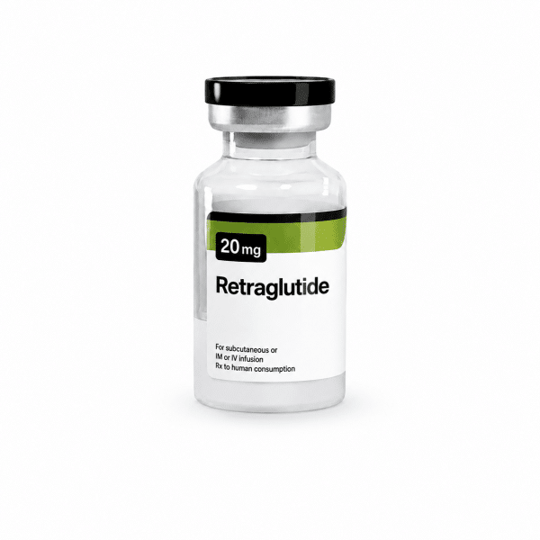 Ultima-Retraglutide 20 ملغ - 1 قارورة × 20 ملغ - UltimaPeptides USA