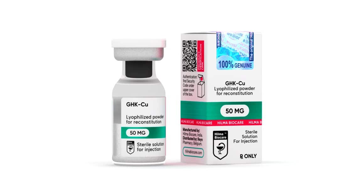 GHK-CU 2 مل 50 ملغ/قارورة - هيلما
