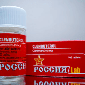 Clenbuterol 40mcg x 100tabs - ROSSIAZ-LAB