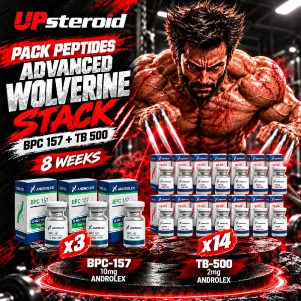Pack Peptides Advanced Wolverine Stack (BPC 157 + TB 500) 8 semaines - ANDROLEX