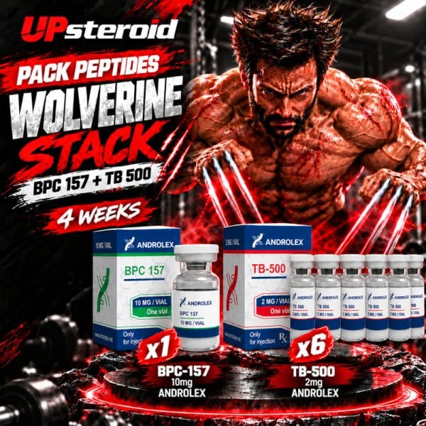 Pack Peptides Wolverine Stack (BPC 157 + TB 500) 4 semaines - ANDROLEX
